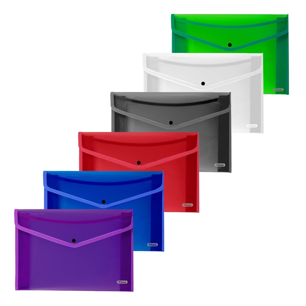 SOBRE BAZIC V-FLAP C/BROCHE T/O V.COL