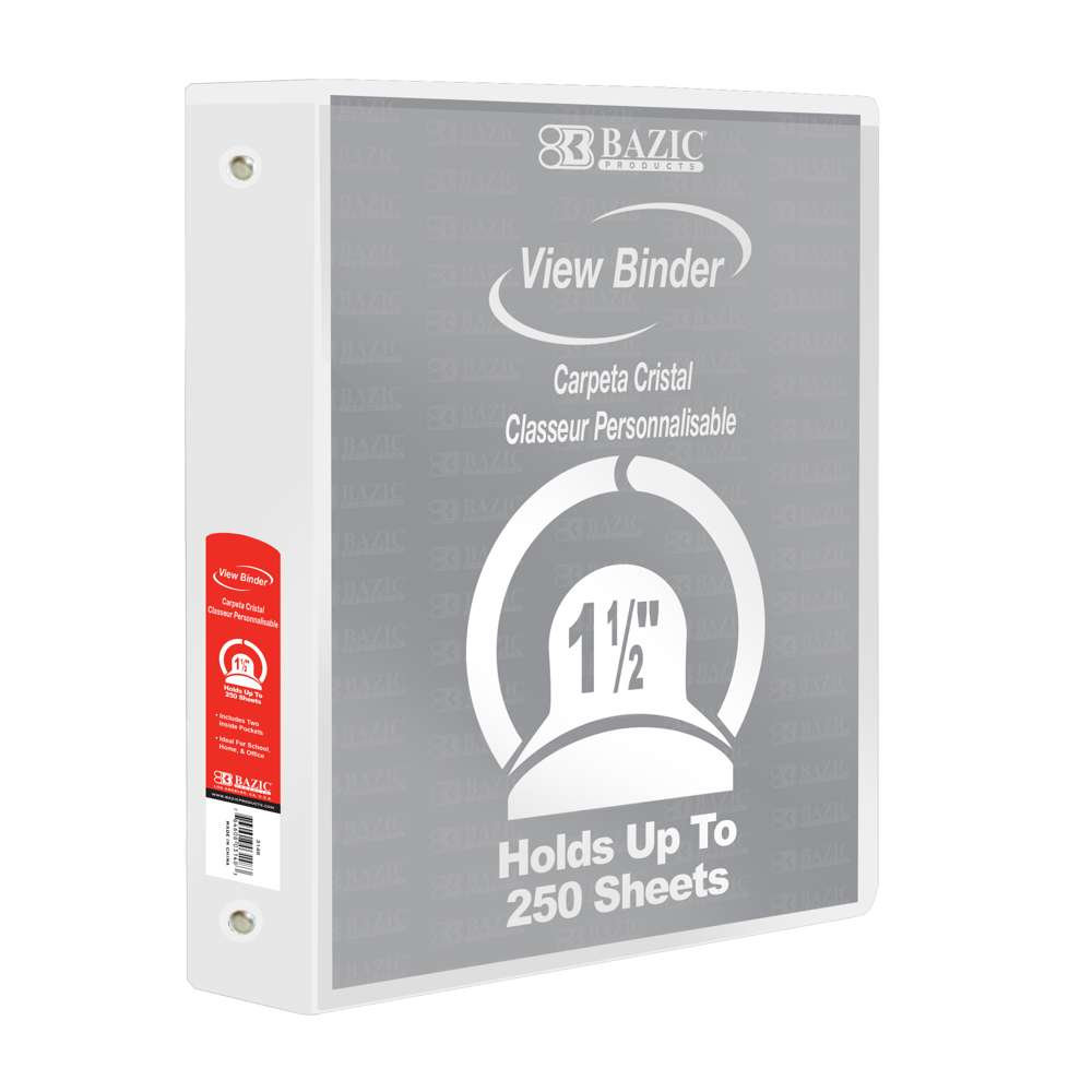 CARPETA BAZIC DE 1.5 VINIL T/C BLANCO