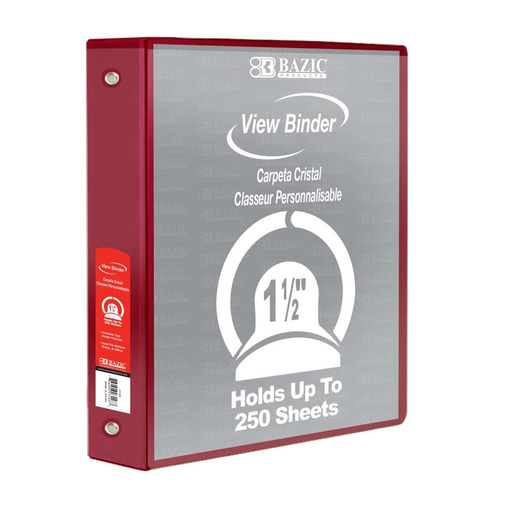 CARPETA BAZIC DE 1.5 VINIL T/C GUINDA