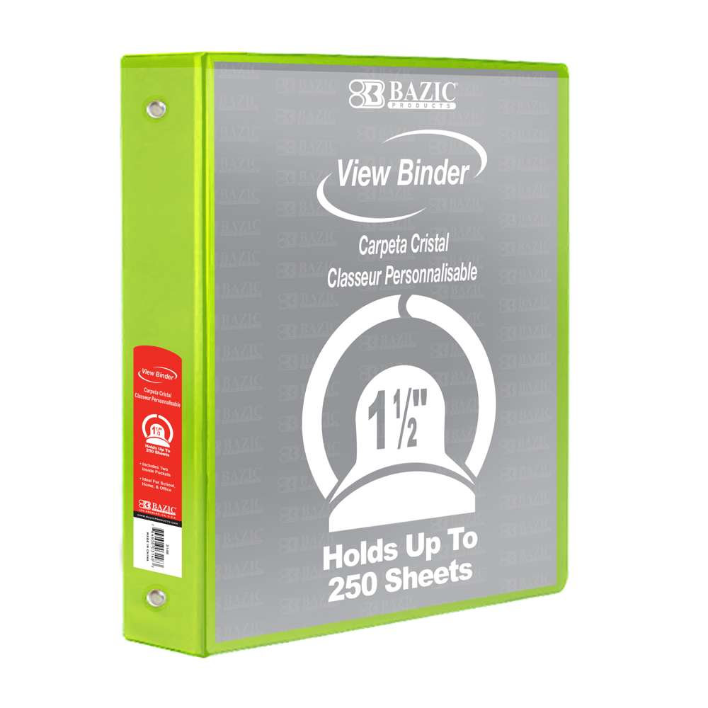 CARPETA BAZIC DE 1.5 VINIL T/C LIMON