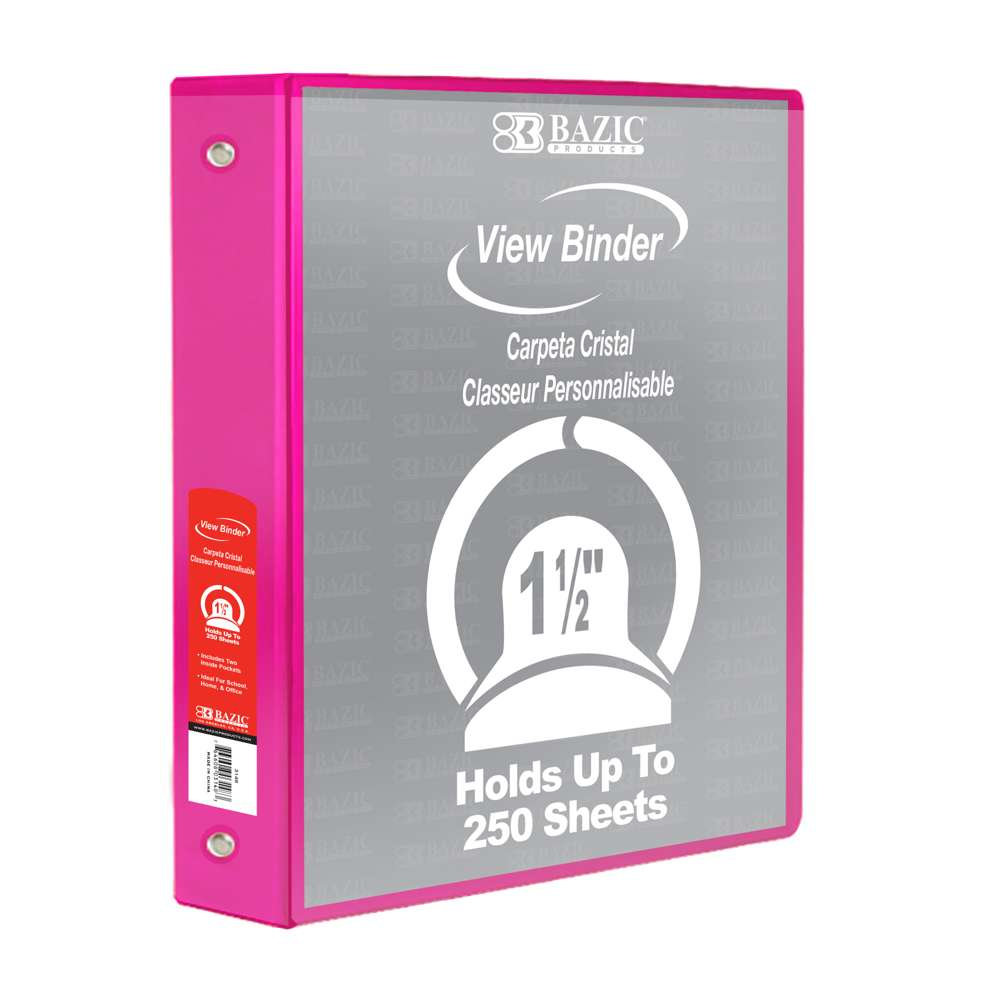 CARPETA BAZIC DE 1.5 VINIL T/C FUSCHIA
