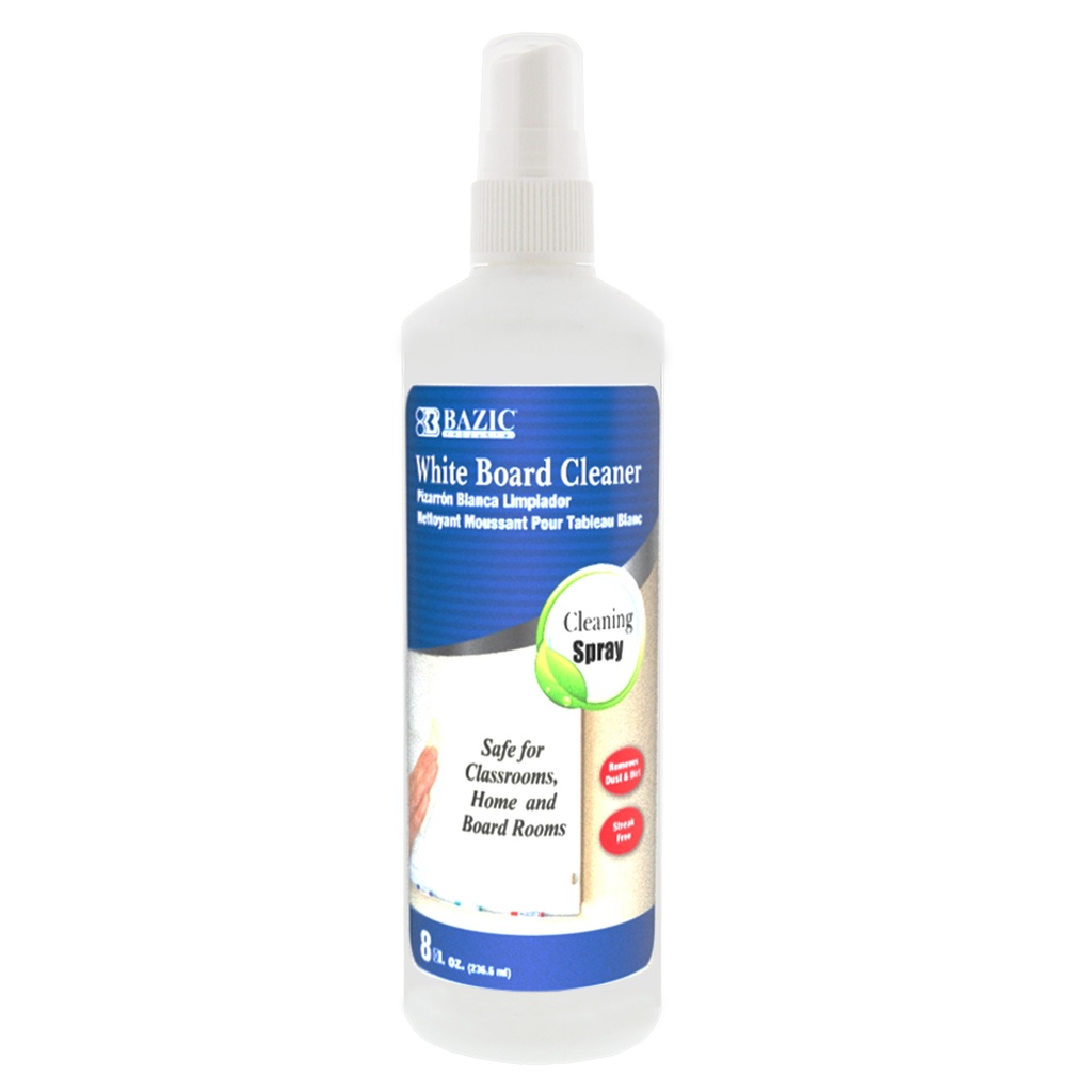 [BAZ6001] LIQUIDO P/LIMPIAR PIZARRON BLA BAZIC 8OZ