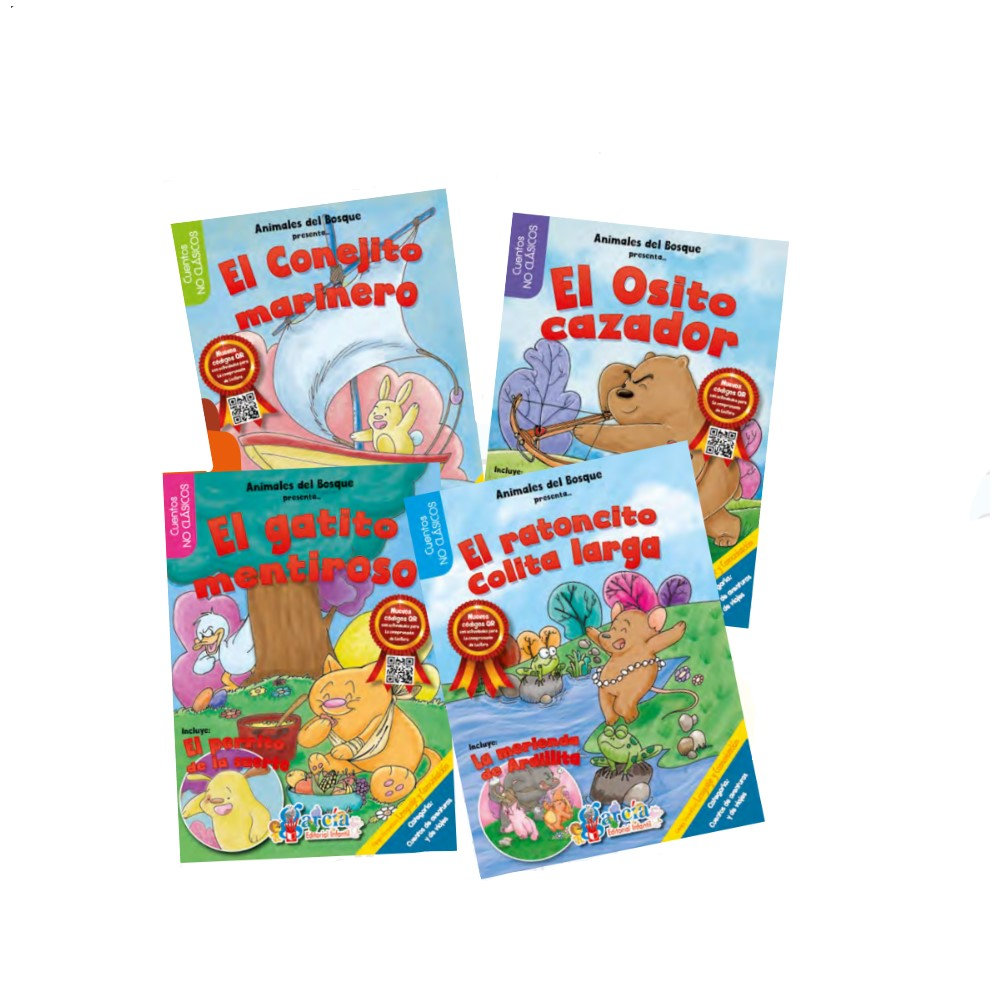 CUENTO COLECCION ANIMALES DEL BOSQUE