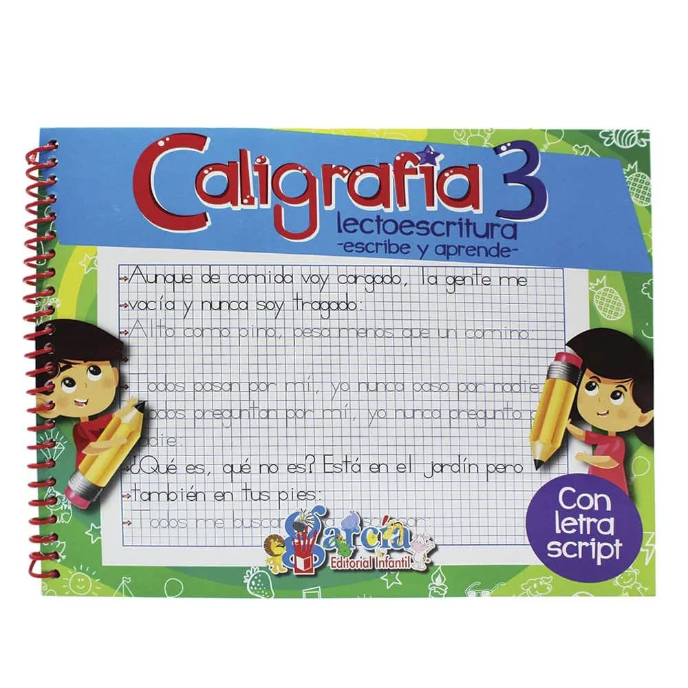 LIBRO GARCIA CALIGRAFIA 3 LECTO ESCRITURA