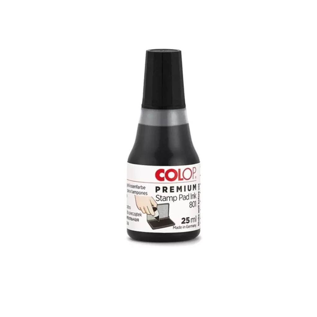 TINTA COLOP COLOR NEGRA 25ML