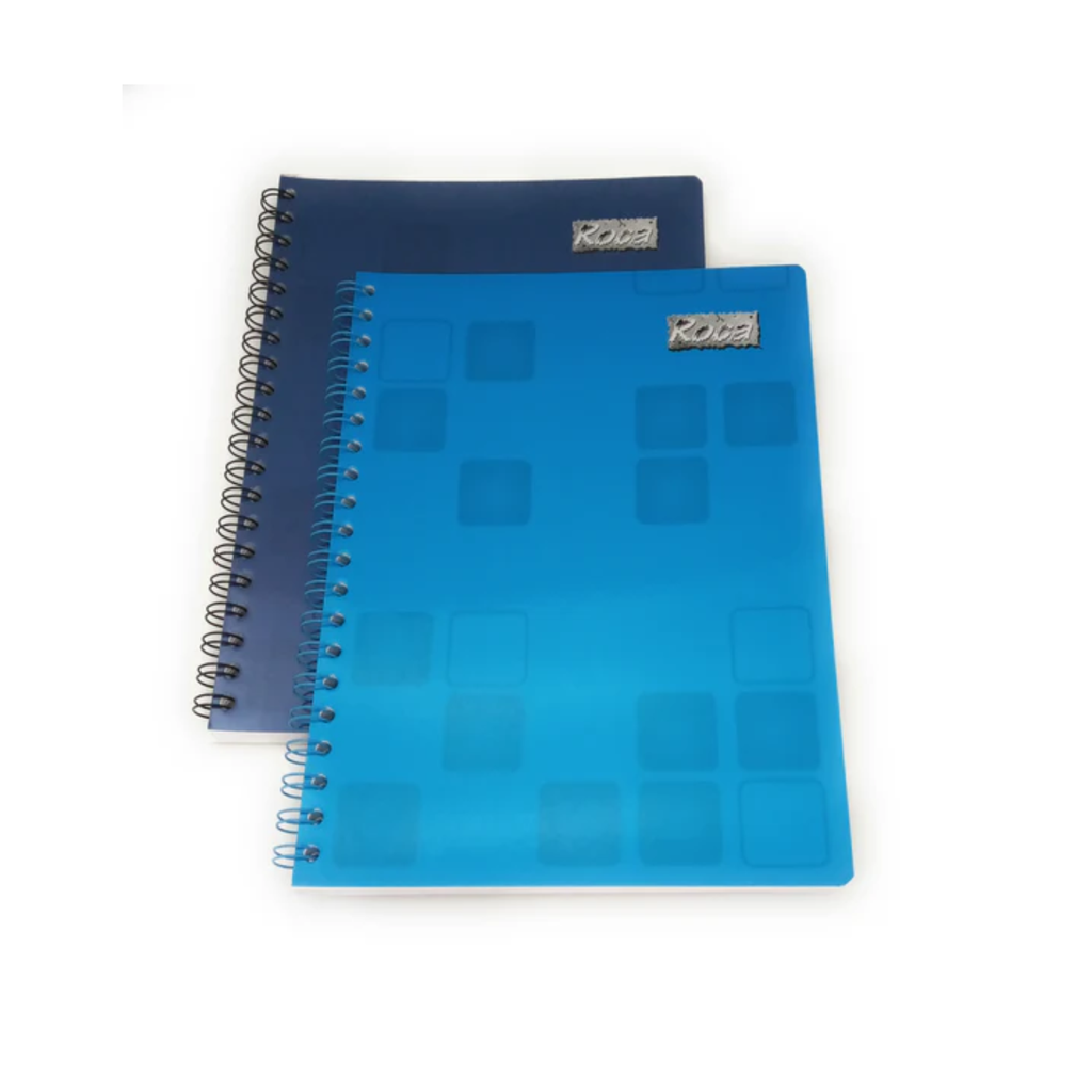 CUADERNO PROFESIONAL DOBLE ESPIRAL ROCA CUADRO C.7MM