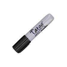 MARCADOR PERMANENTE BACO TATOO JUMBO NEGRO C/4 PZAS