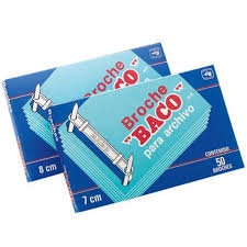BROCHE P/ARCHIVO BACO 7CMS C/50