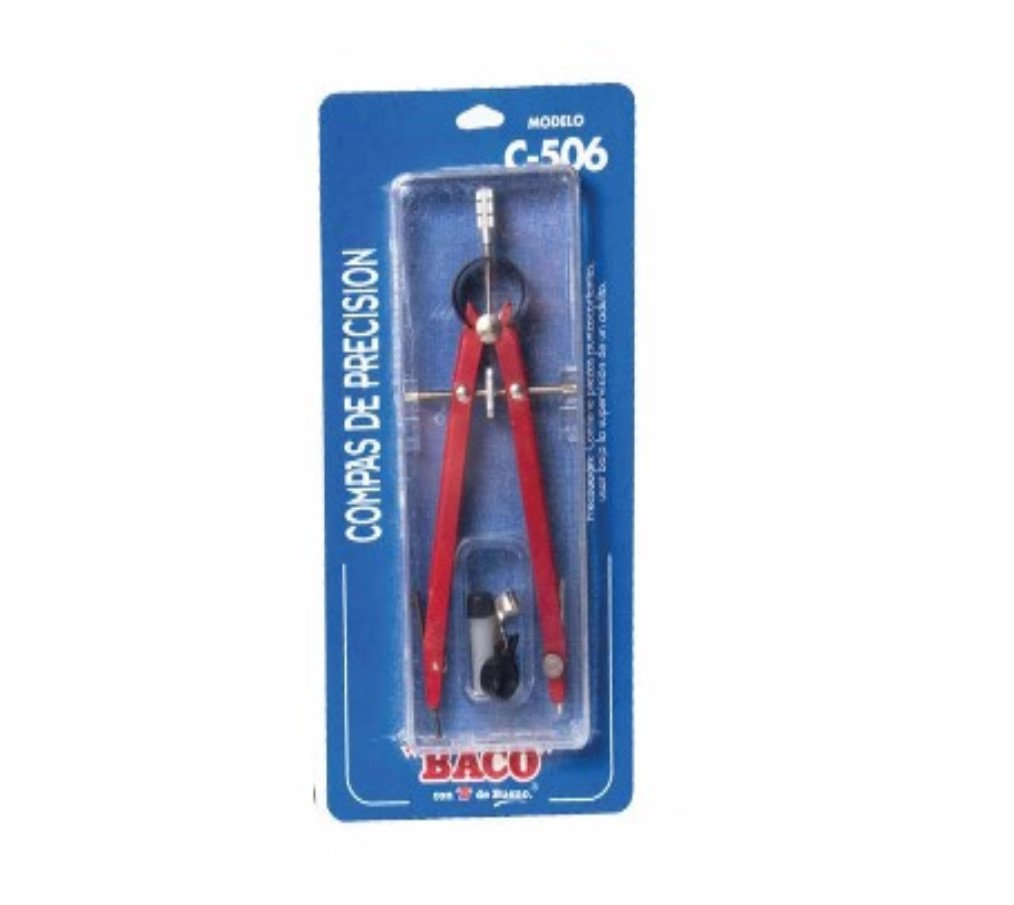 [BAC70326] COMPAS BACO ESCOLAR PRECISION METAL C-506