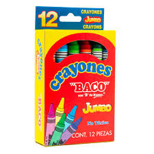 [BAC65483] COLORES CRAYONES BACO JBO. C/ 12