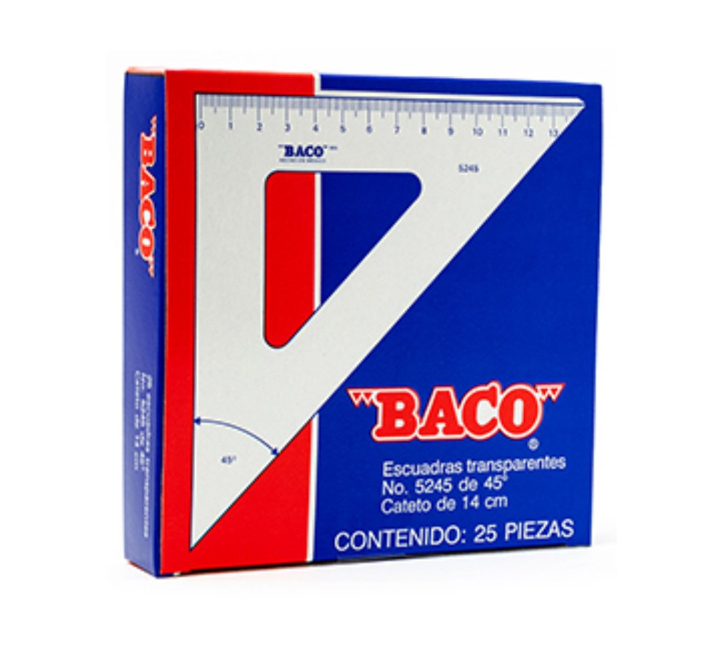 ESCUADRA BACO #E5245 PZA.