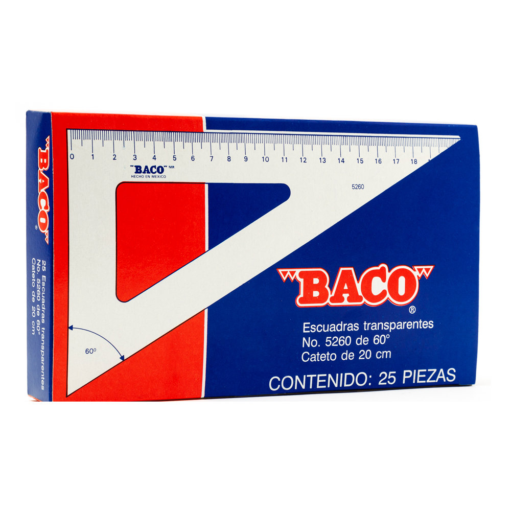 ESCUADRA BACO #E5260 PZA