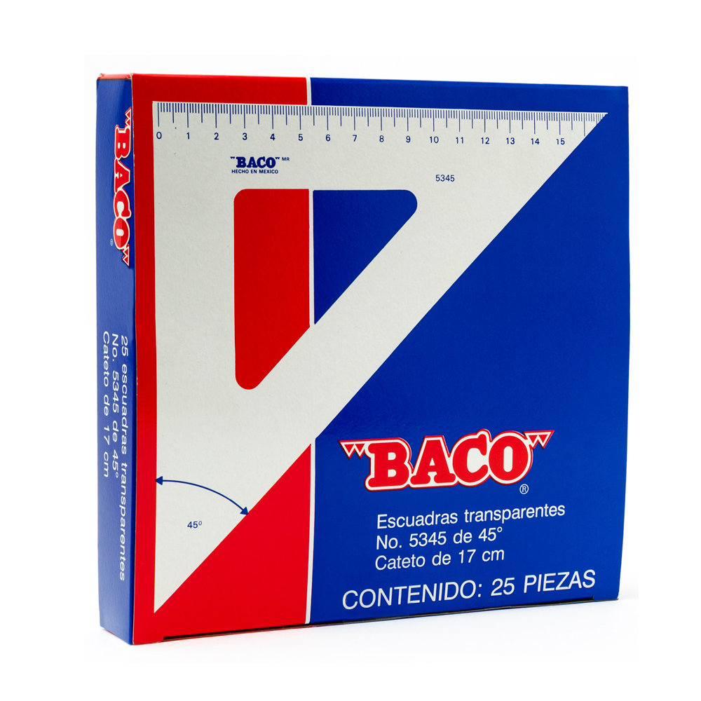 [BAC50106] ESCUADRA BACO #E5345 PZA.