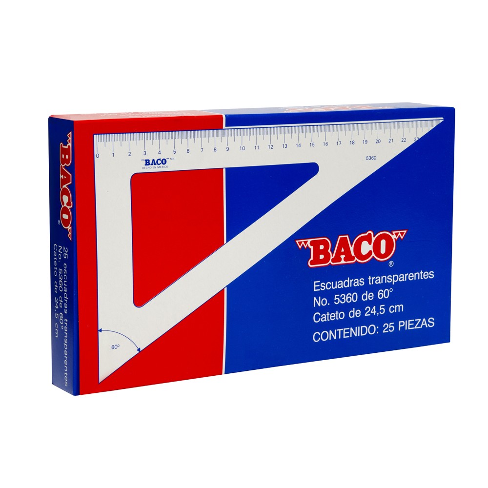 ESCUADRA BACO #E5360  PZA
