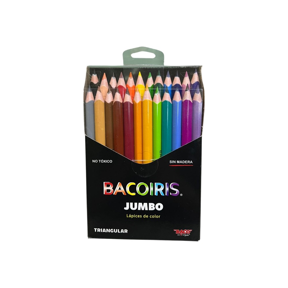 BACOIRIS JUMBO PLEG CON VENTANA C/24 PZAS