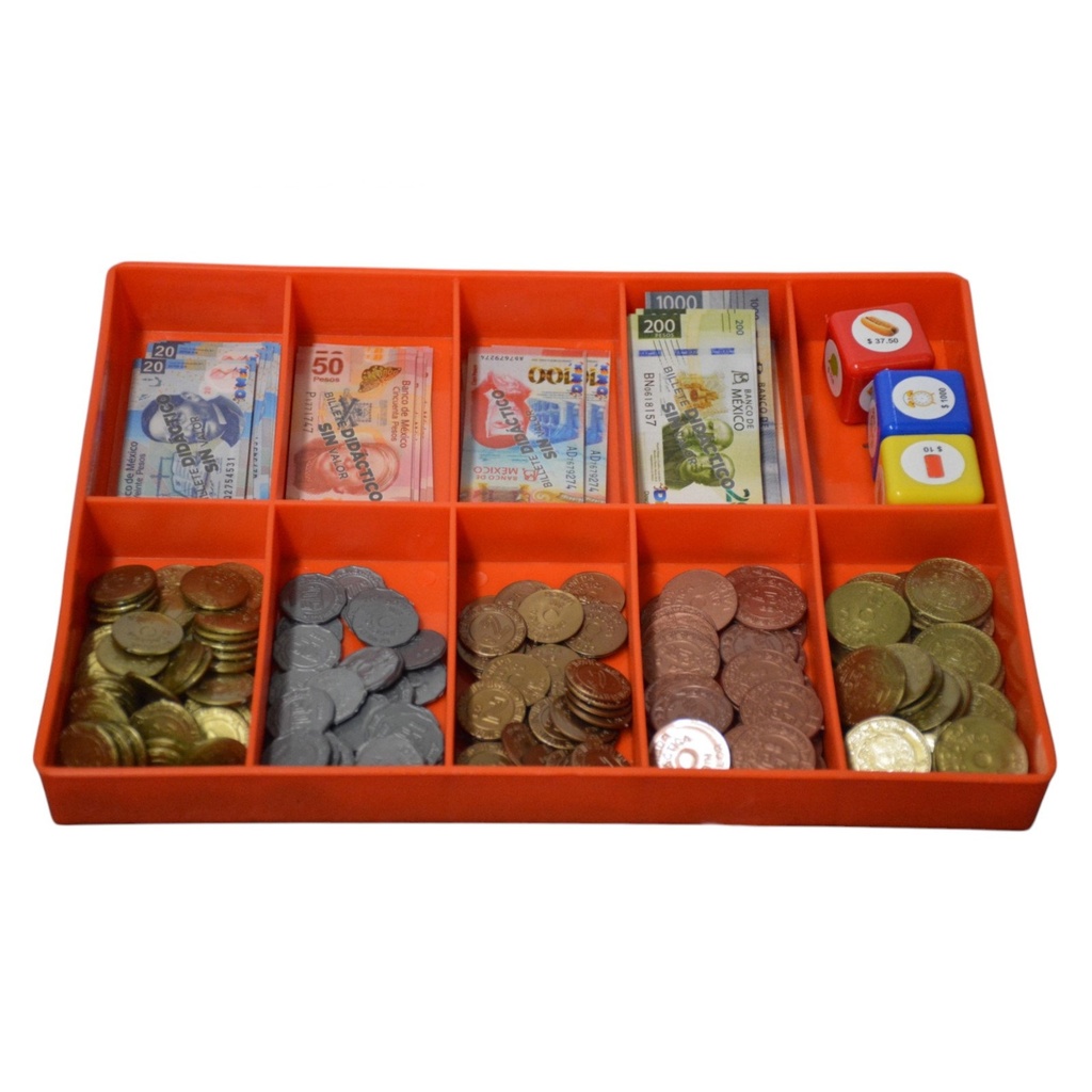[038706] JUEGO BILLETES Y MONEDAS EN ESTUCHE