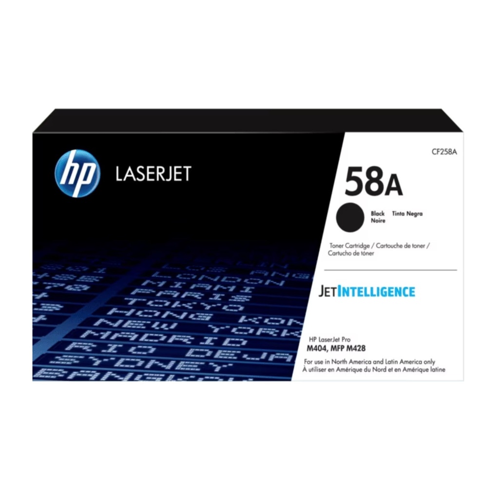 TONER NEGRO HP #58A