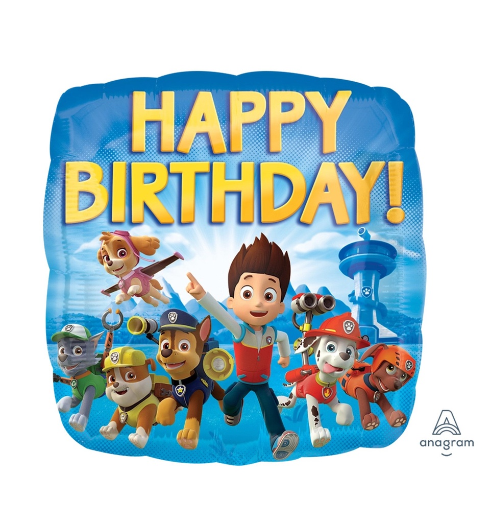 17Q PAW PATROL HAPPY BIRTHDAY STANDARD ANAGRAM