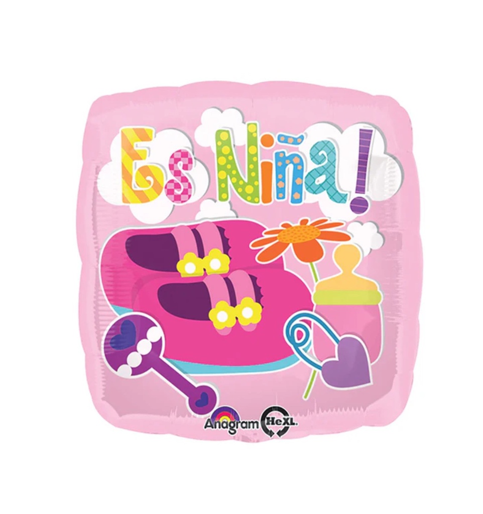 17Q ES NIÑA BABY ICONS STANDARD ANAGRAM