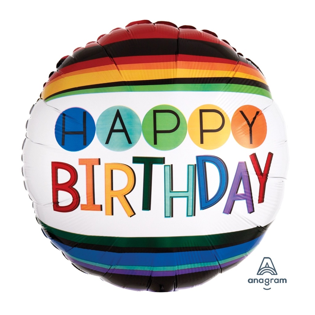 17C RAINBOW BIRTHDAY STANDARD ANAGRAM