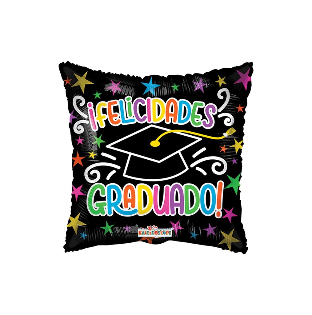 GRAD GRADUADO ESTRELLAS Y BIRRETE SUPER SHAPE
