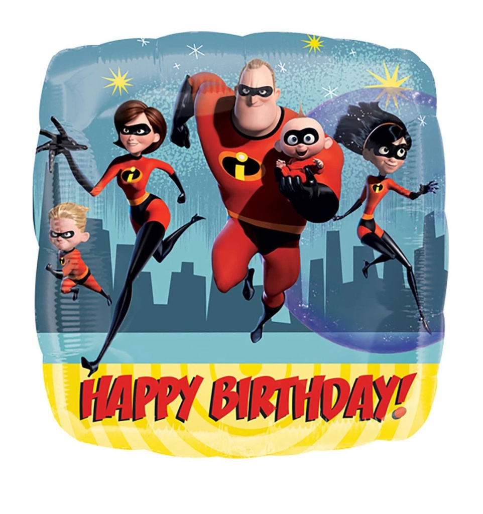 17Q MET INCREDIBLES 2 HAPPY BIRTHDAY STANDARD ANAGRAM