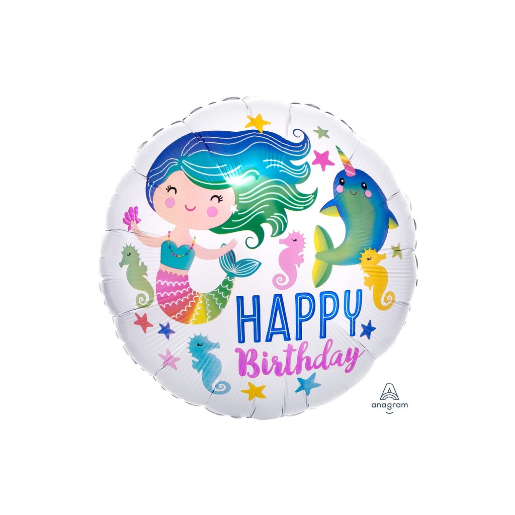 COLORFUL FUN HBD STANDARD ANAGRAM