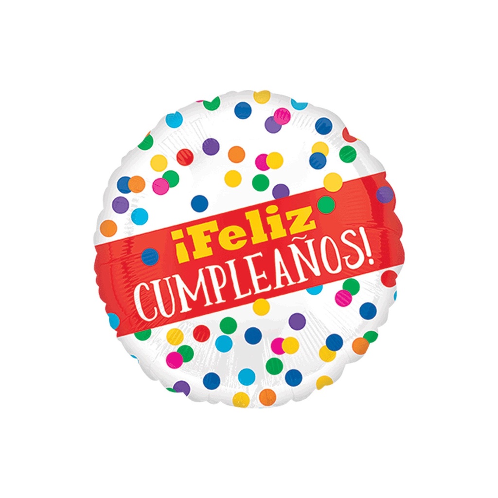 FELIZ CUMPLEAÑOS PRIMARY DOTS STANDARD ANAGRAM