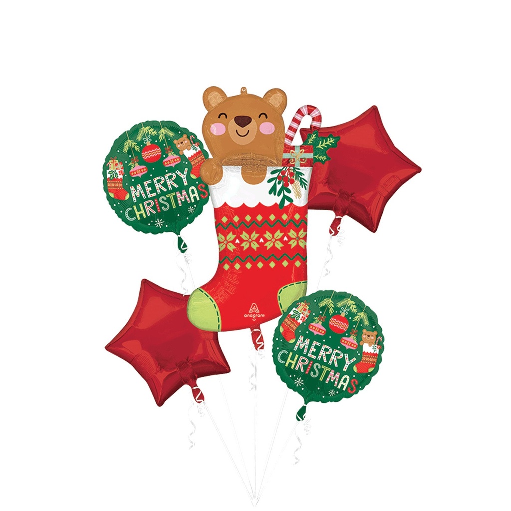 FND MET BEARY CHRISTMAS BOUQUET