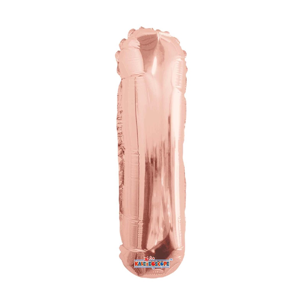 14 LETRA #I ROSE GOLD MINI SHAPE