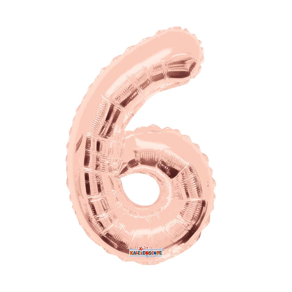 14 NUMERO #6 ROSE GOLD MINI SHAPE
