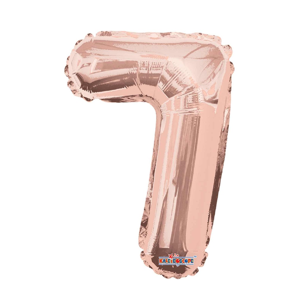 14 NUMERO #7 ROSE GOLD MINI SHAPE