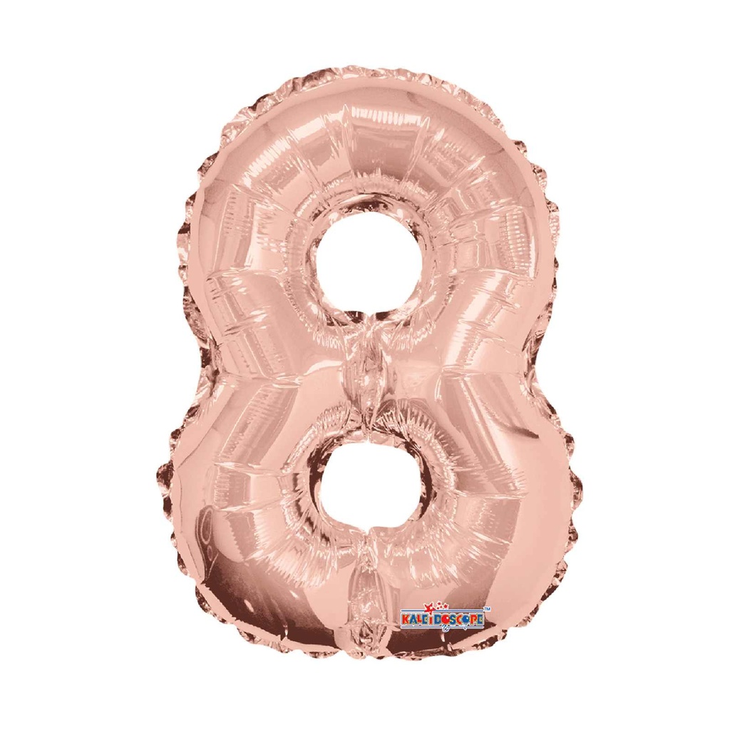 14 NUMERO #8 ROSE GOLD MINI SHAPE