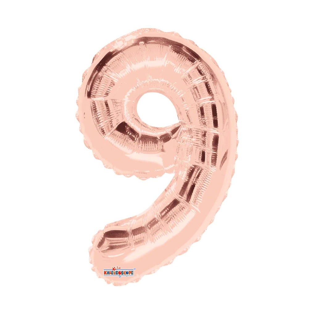 14 NUMERO #9 ROSE GOLD  MINI SHAPE