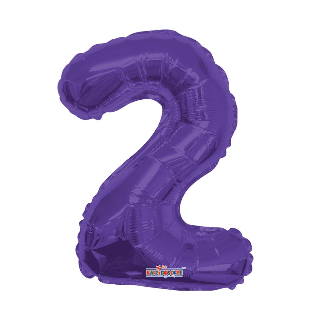 14 NUMERO #2  MORADO MINI SHAPE