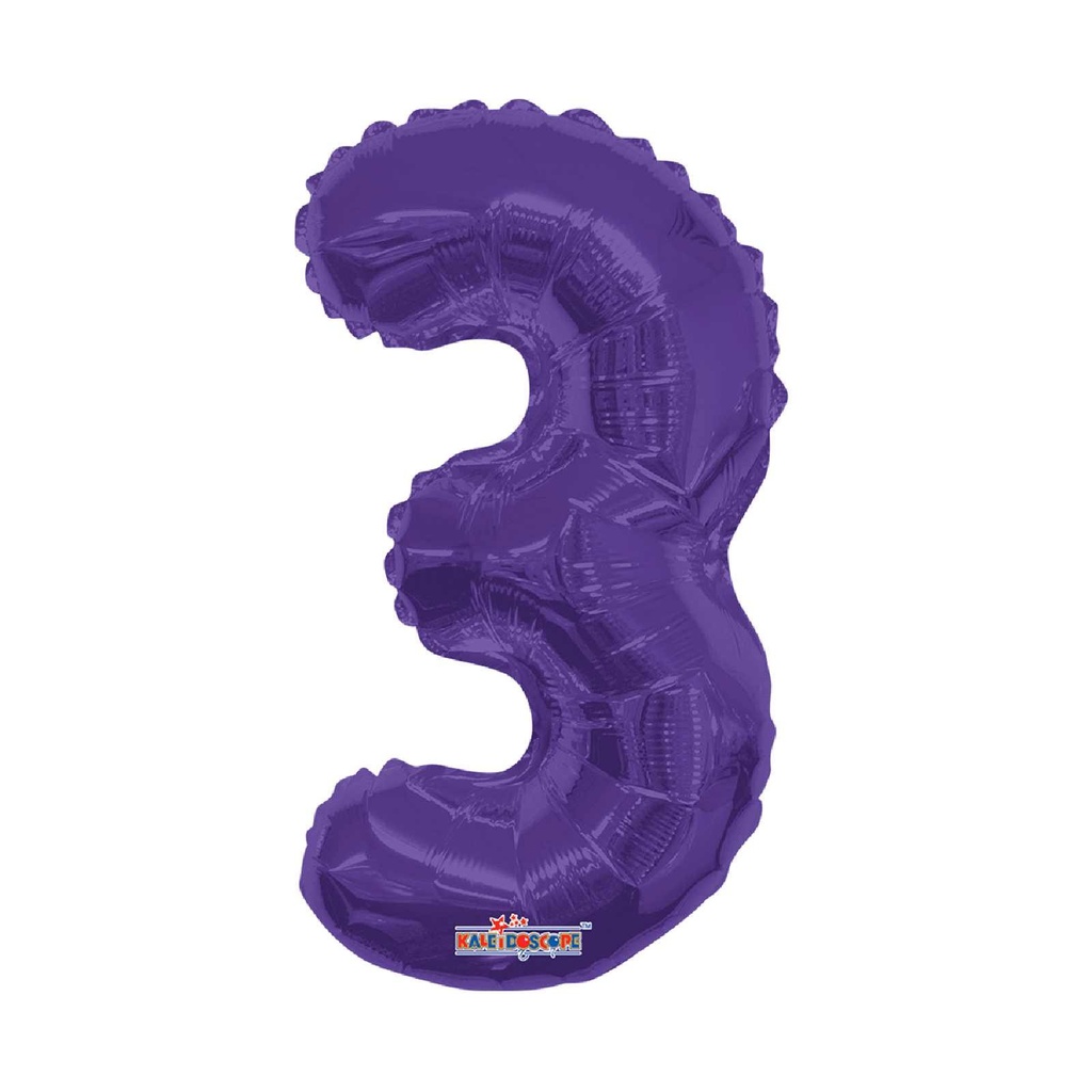 14 NUMERO 3  MORADO MINI SHAPE