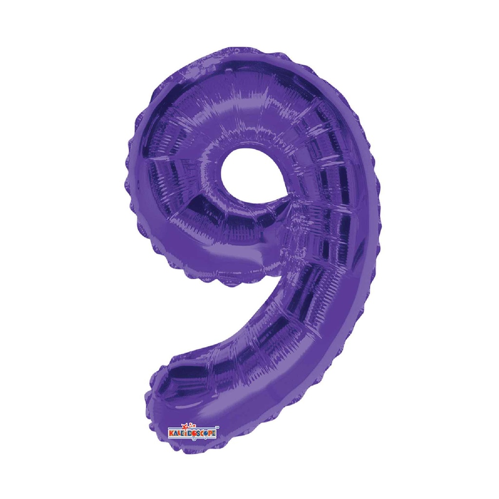 14 NUMERO 9 MORADO MINI SHAPE
