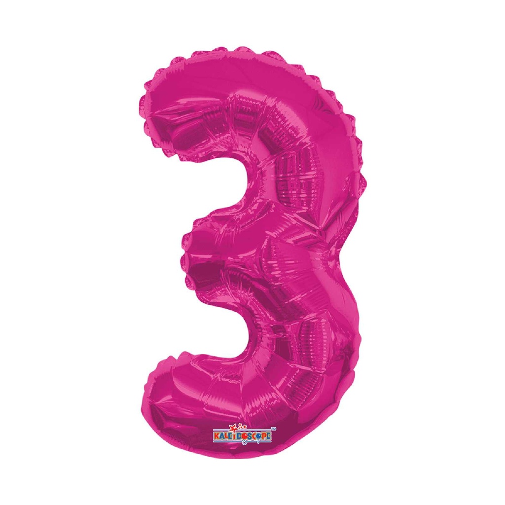 14 NUMERO #3 MAGENTA MINI SHAPE