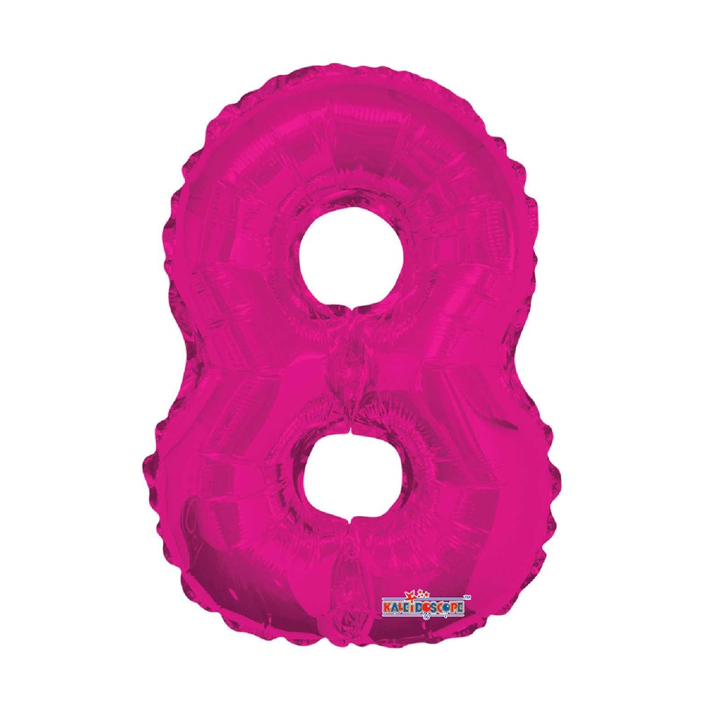 14 NUMERO #8 MAGENTA MINI SHAPE