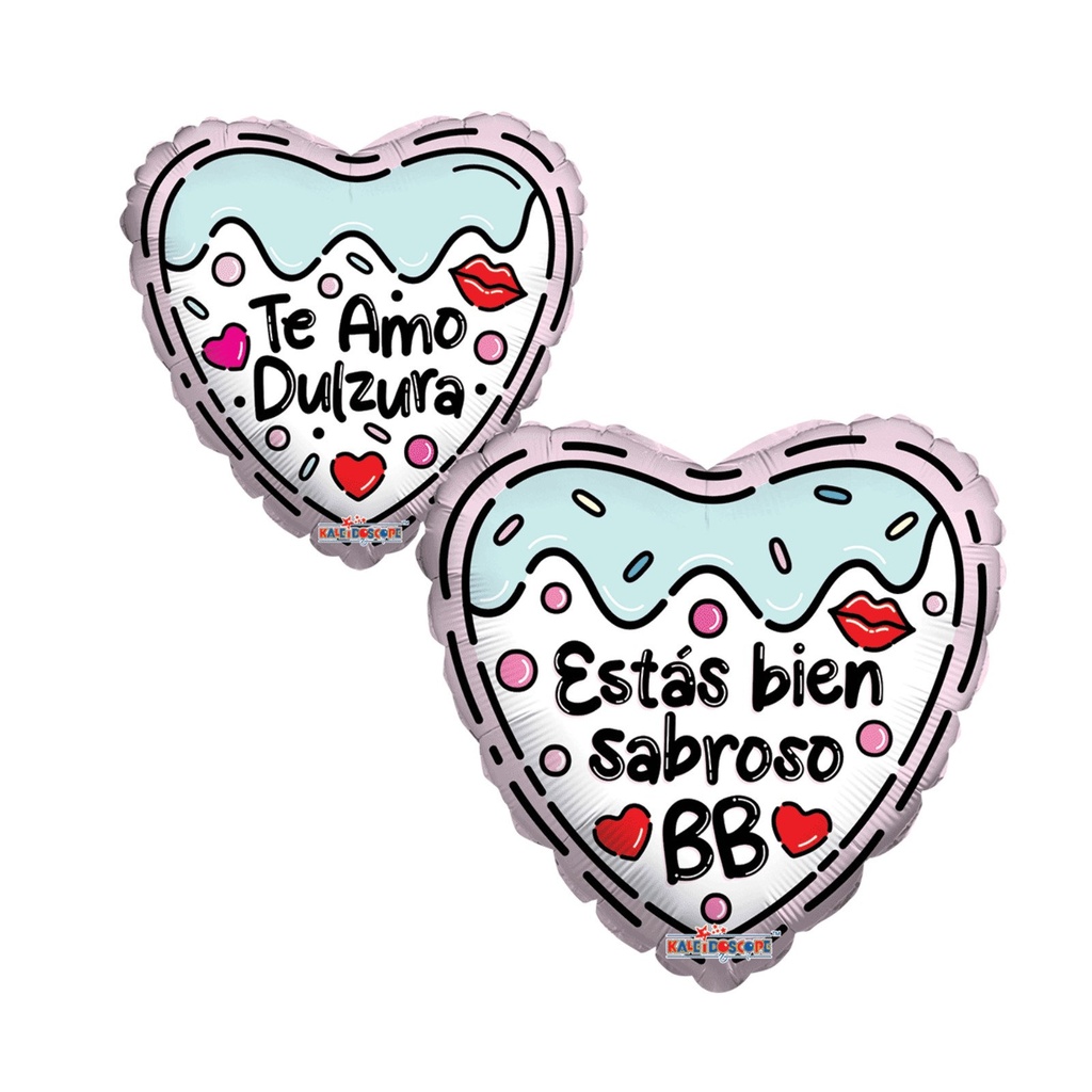 18" TE AMO DULZURA CANDY HEAR MET HVD