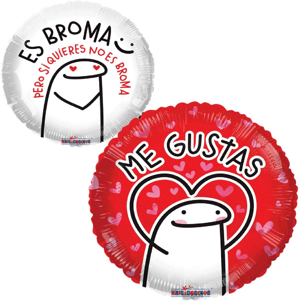 36" ME GUSTAS FLORK METALICO HVD