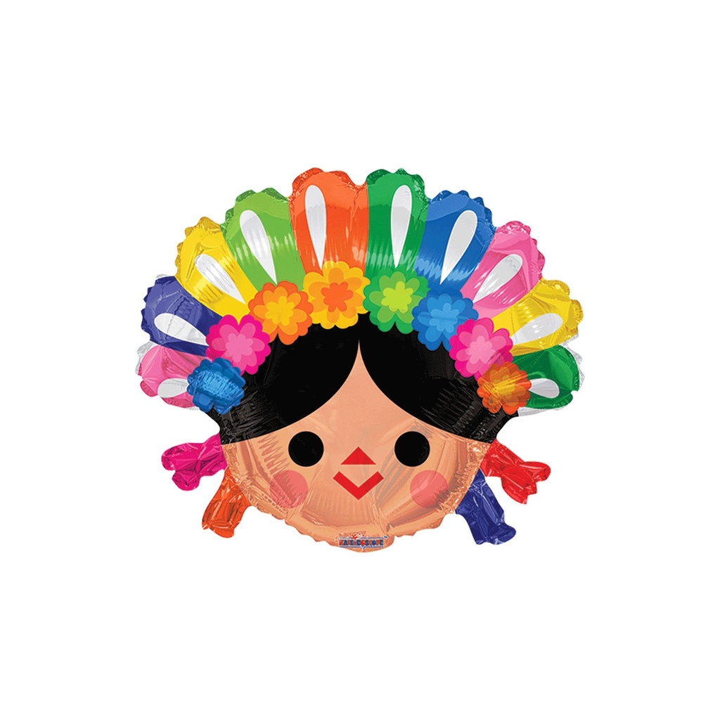 [CONV36213] FPA 18'' MUÑECA MEXICANA
