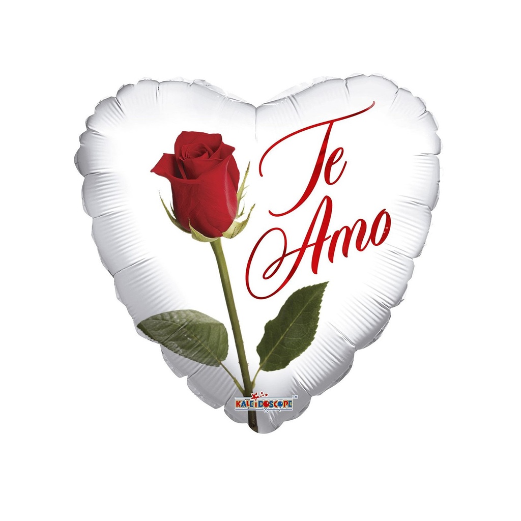 GLOBO ME- TE AMO ROSA ROJA HVD