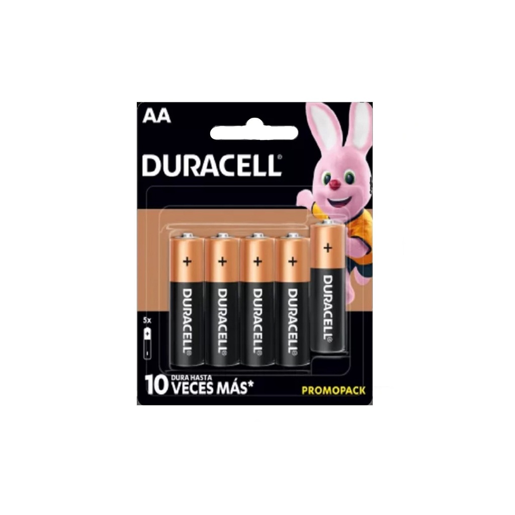 PILA AA DURACELL C/4+1