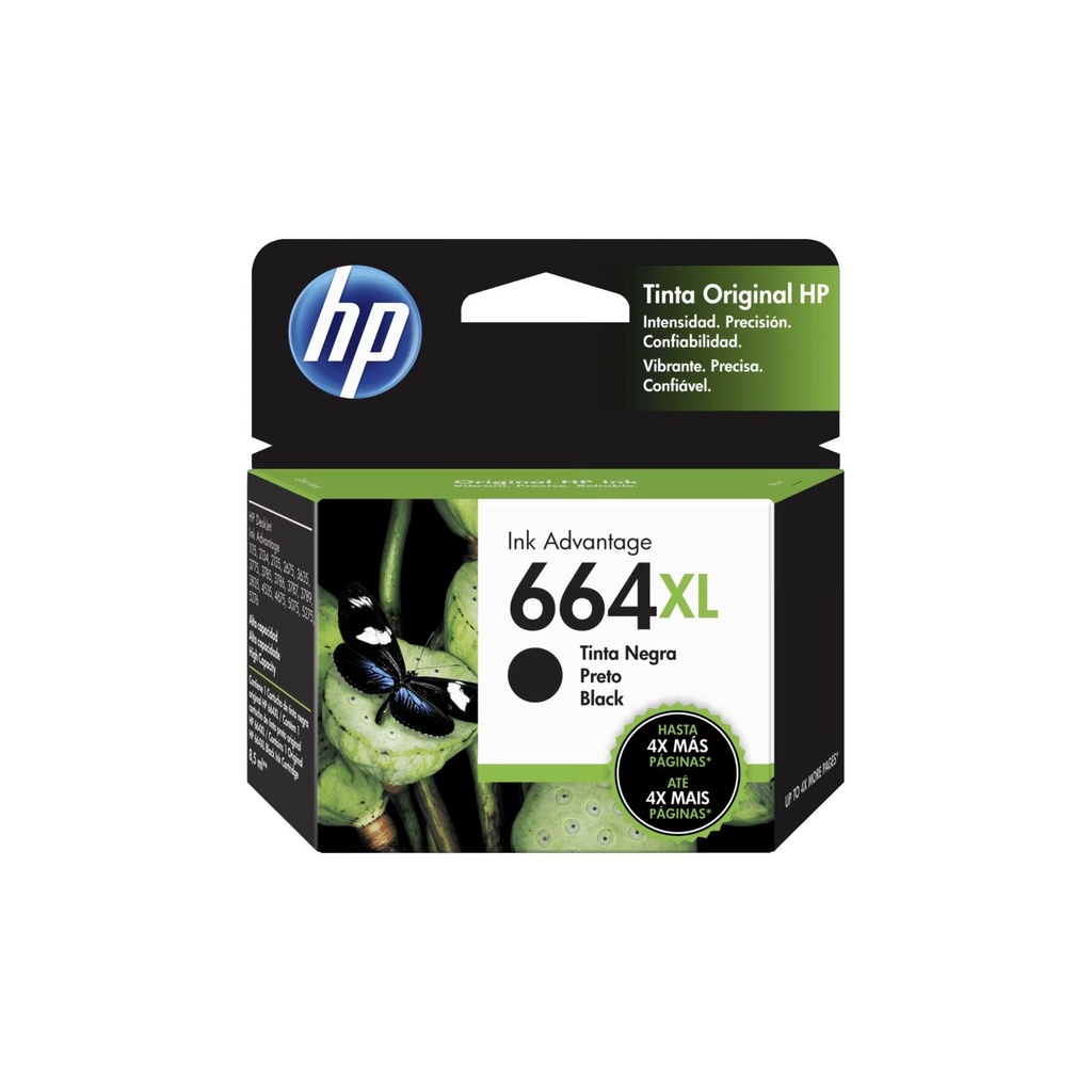 TINTA NEGRA HP 664XL
