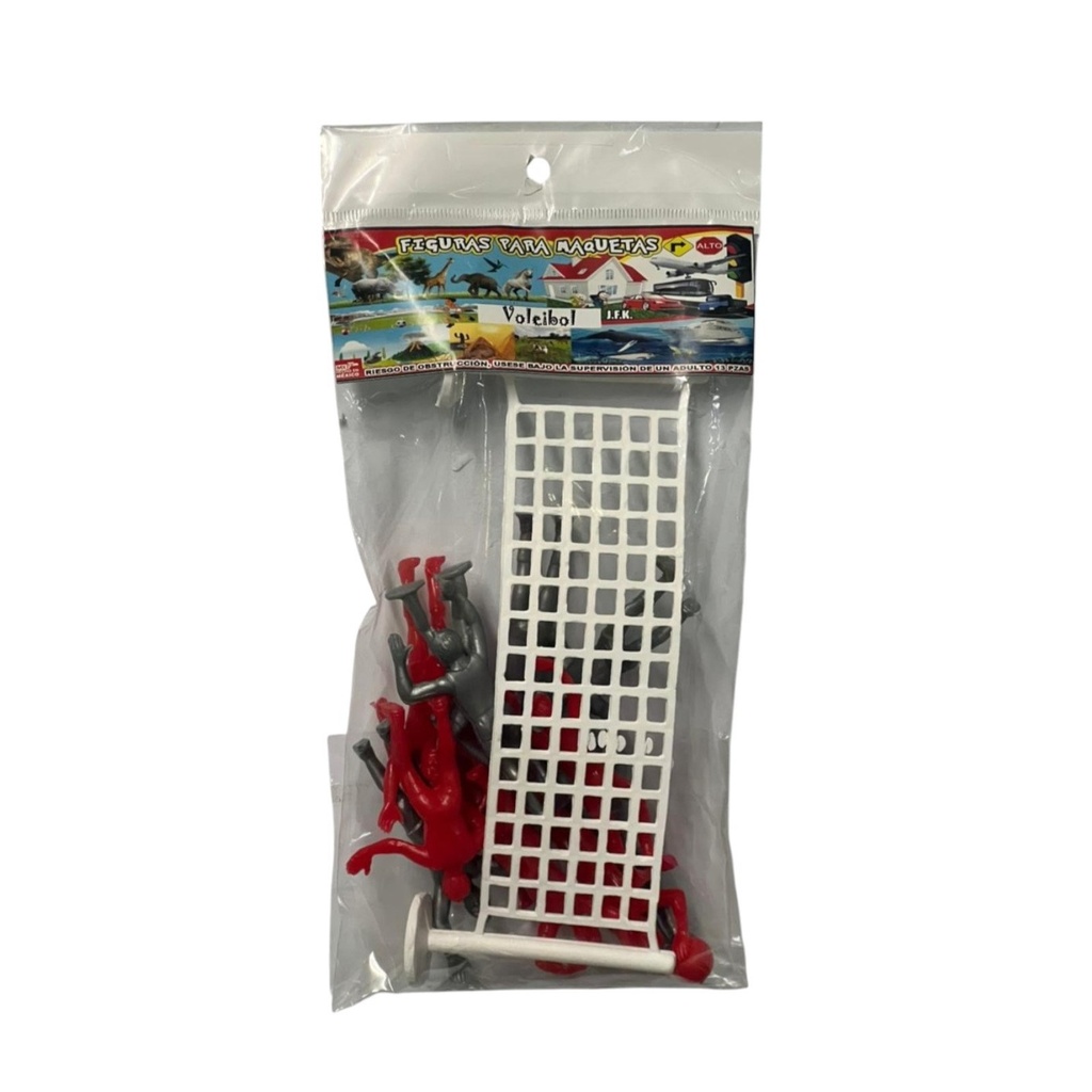 FIGURA NO 37 P/MAQUETA VOLIBOL C/13PZAS