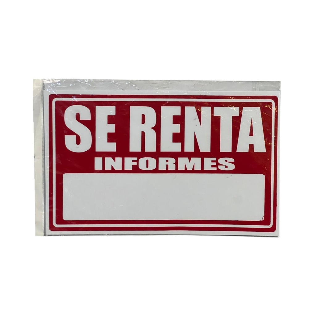 SEÑALAMIENTOS 41 SE RENTA CHICO