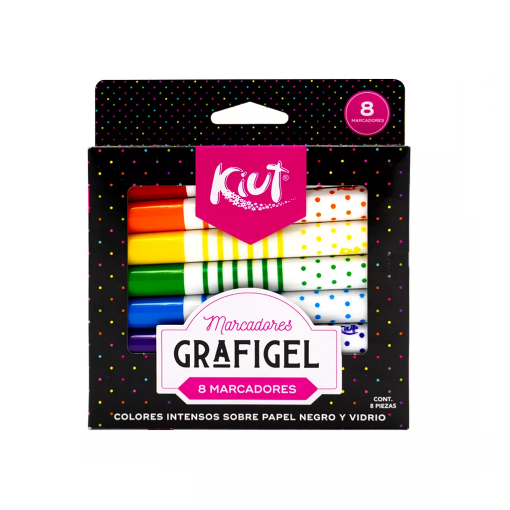 [552007] MARCADORES KIUT GRAFIGEL C/8