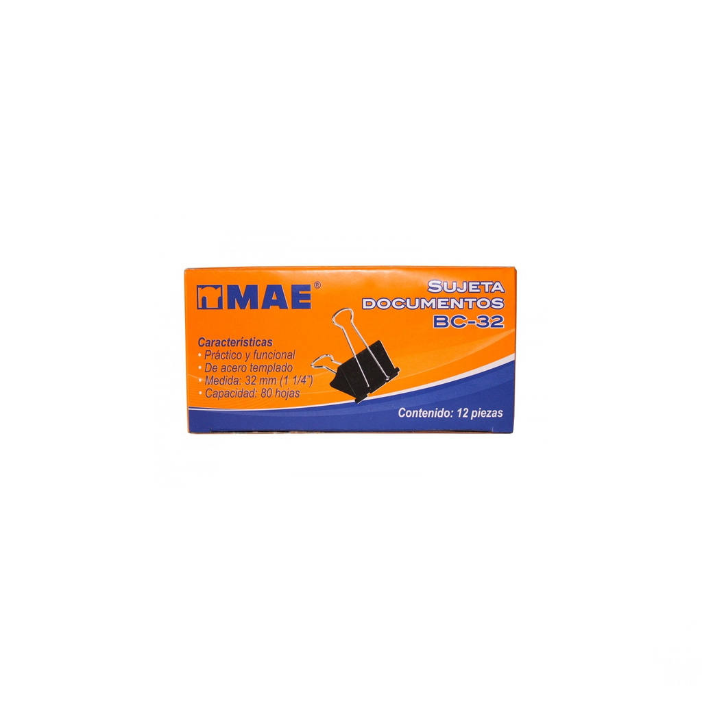 CLIP SUJETA DOCUMENTOS MAE BC-32