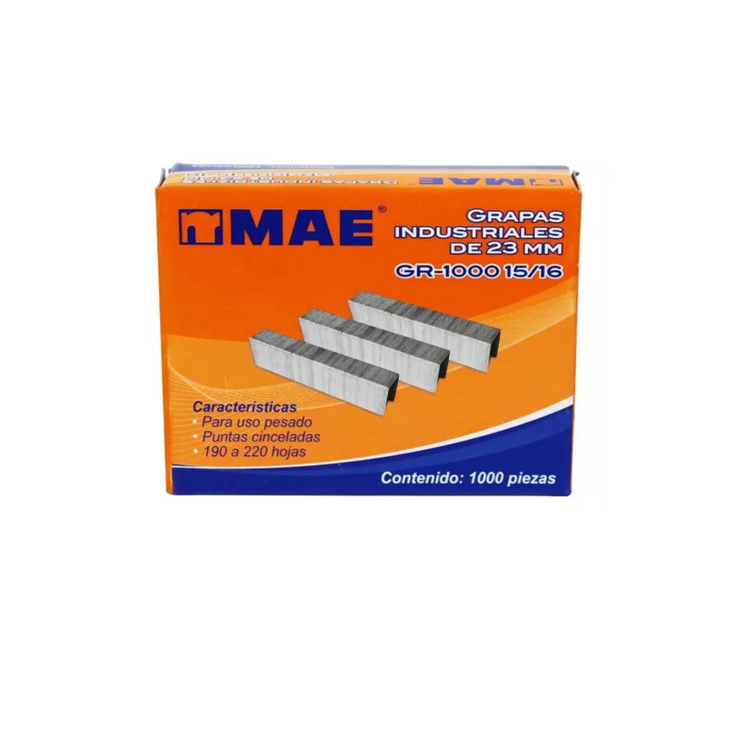 GRAPA INDUSTRIAL USO PESADO 23MM MAE